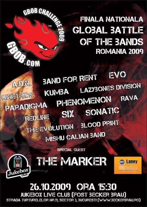 Global Battle of the Bands Romania 2009