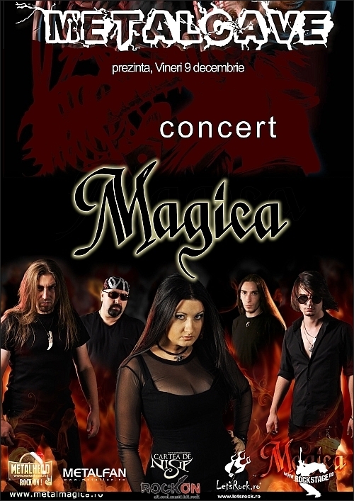 Concert Magica in Club Metalcave din Constanta Concert Magica in Club Metalcave din Constanta