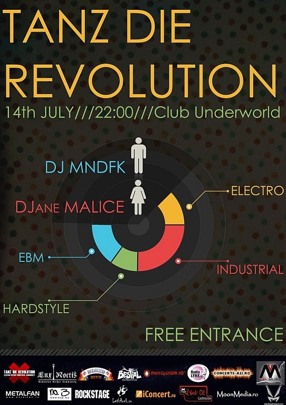 Tanz Die Revolution Party in Club Underworld