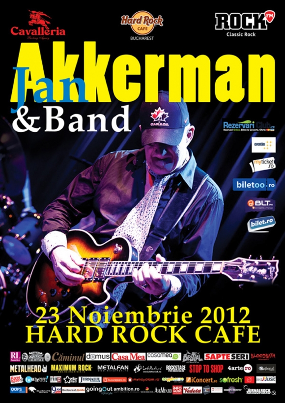 Concert Jan Akkerman in Hard Rock Cafe