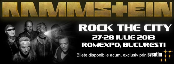 Festivalul Rock the City 2013 la Romexpo, Bucuresti