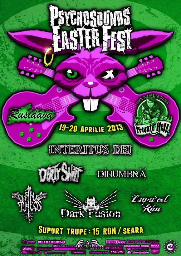 Prima editie Psychosounds Easter Fest in Private Hell Rock Club