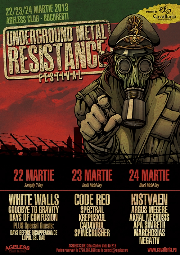 Underground Metal Resistance Festival in Ageless Club