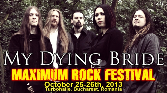 Concert My Dying Bride in cadrul Maximum Rock Festival 2013