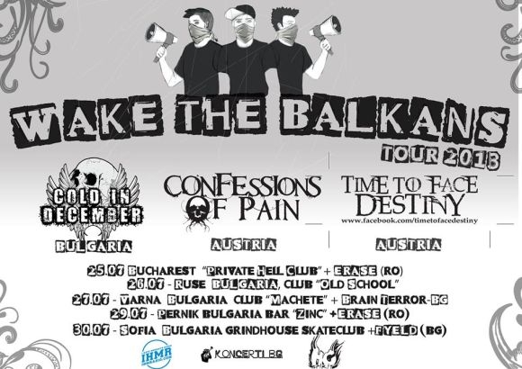 Wake The Balkans Tour incepe in Private Hell
