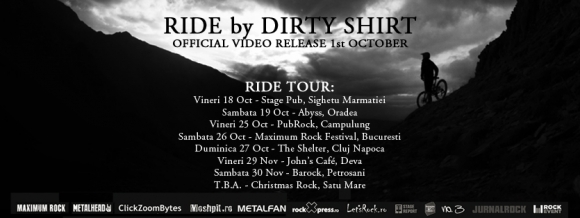 Opt concerte sunt confirmate in turneul trupei Dirty Shirt