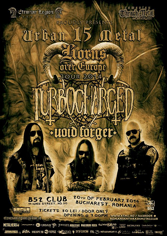 Concert Turbocharged si Void Forger in Club B52 din Bucuresti