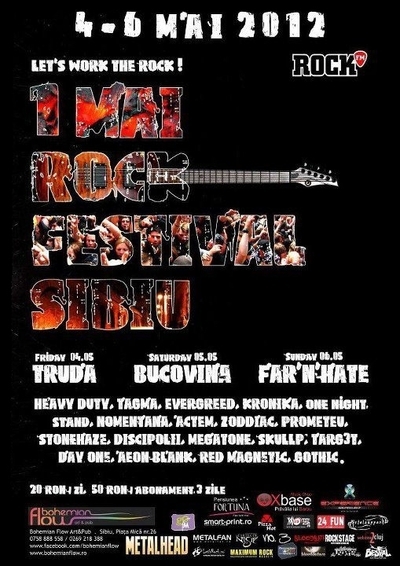 1 Mai Rock Festival Sibiu 2012 (a doua editie)