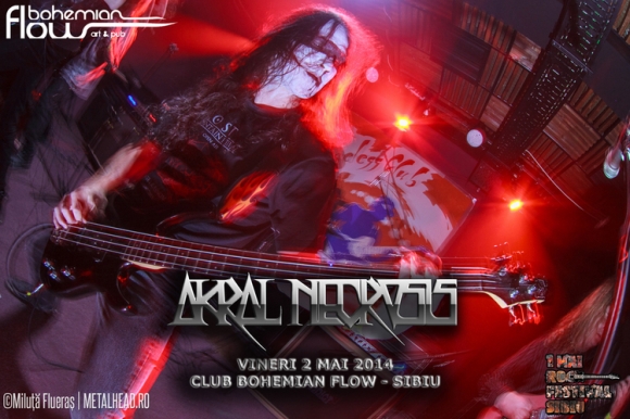 AKRAL NECROSIS (pandemic black metal/Bucuresti)