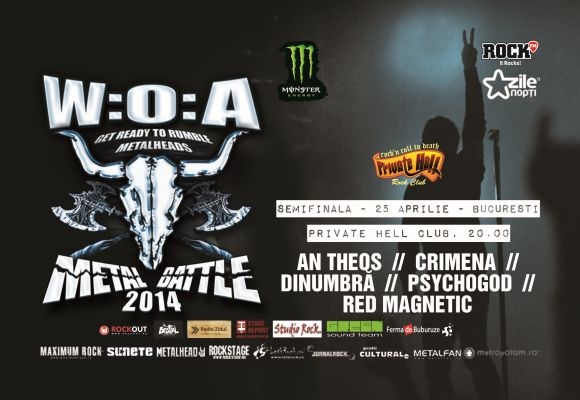 Prima semifinala Wacken Metal Battle 2014, la Bucuresti