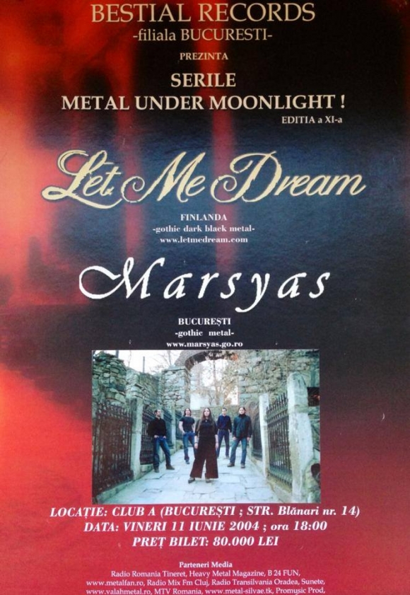 LET ME DREAM, Marsyas (Metal Under Moonlight XI, 11.06.2004)