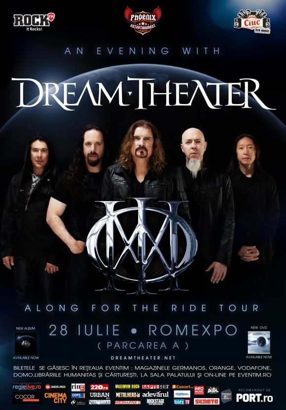 Program si reguli de acces la concertul Dream Theater de la Romexpo