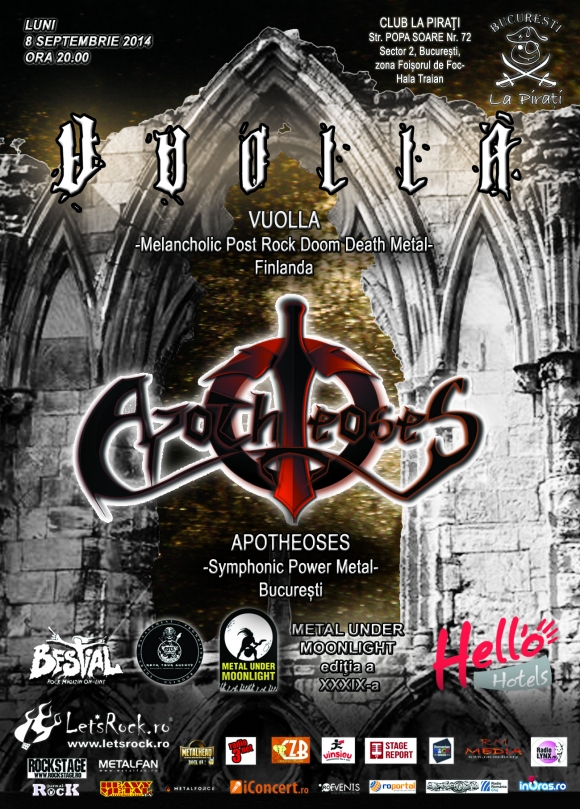 VUOLLA, Apotheoses (Metal Under Moonlight XXXIX, 08.09.2014)