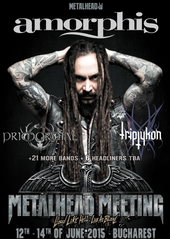 Amorphis este primul headliner anuntat la Metalhead Meeting 2015