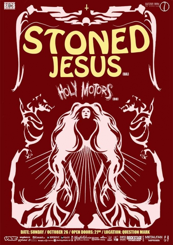 Concert Stoned Jesus si Holy Motors in Question Mark din Bucuresti