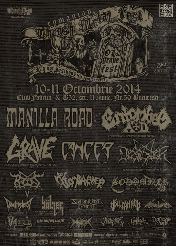 Program Romanian Thrash Metal Fest - Old Grave Fest 3rd Edition