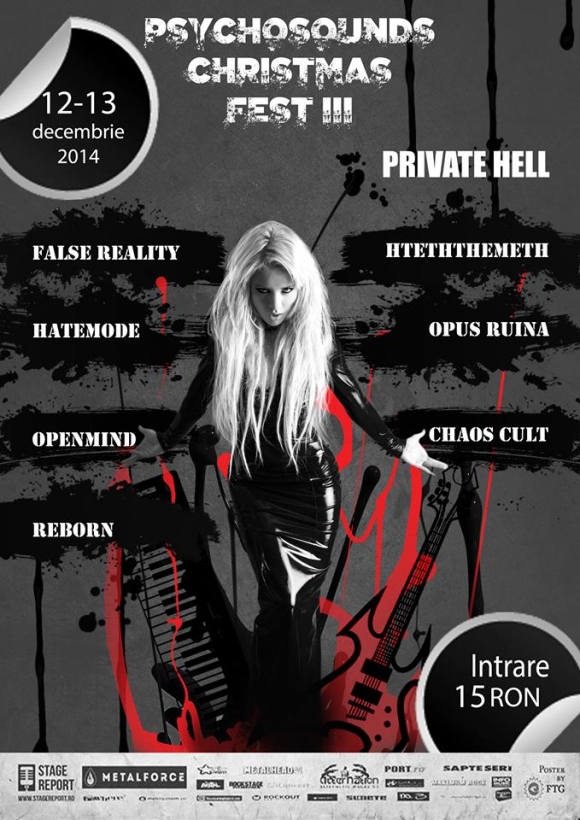 A treia editie Psychosounds Christmas Fest in Private Hell
