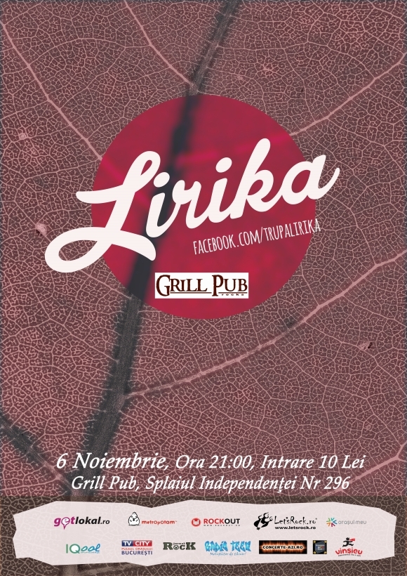 Concert Lirika in Grill Pub din Bucuresti