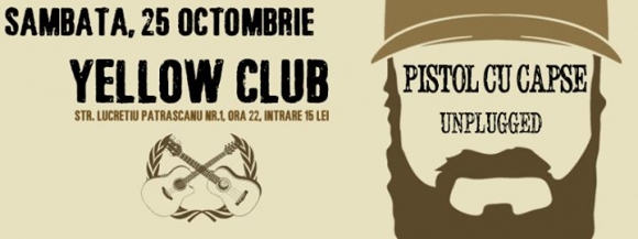 Concert acustic Pistol Cu Capse in Yellow Club