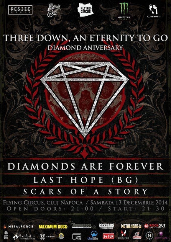 Concert Diamonds Are Forever, Last Hope si Scars of a Story in Flying Circus Pub