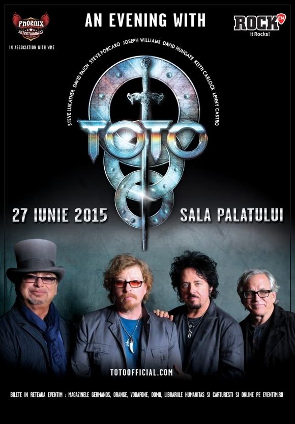 Concert Toto la Sala Palatului din Bucuresti