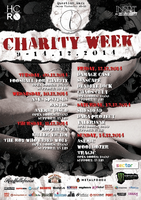 Charity Week - traditie in devenire la Question Mark