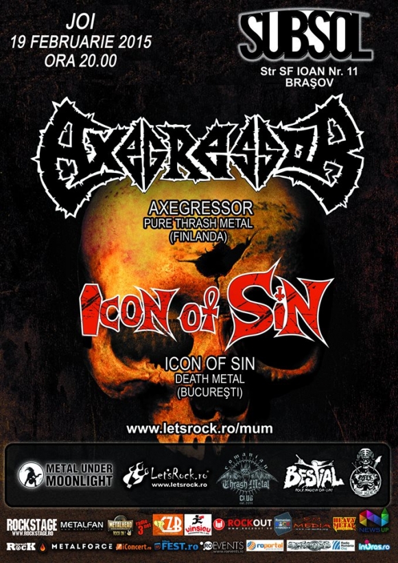 Icon Of Sin - primul concert dupa o pauza de 15 ani!