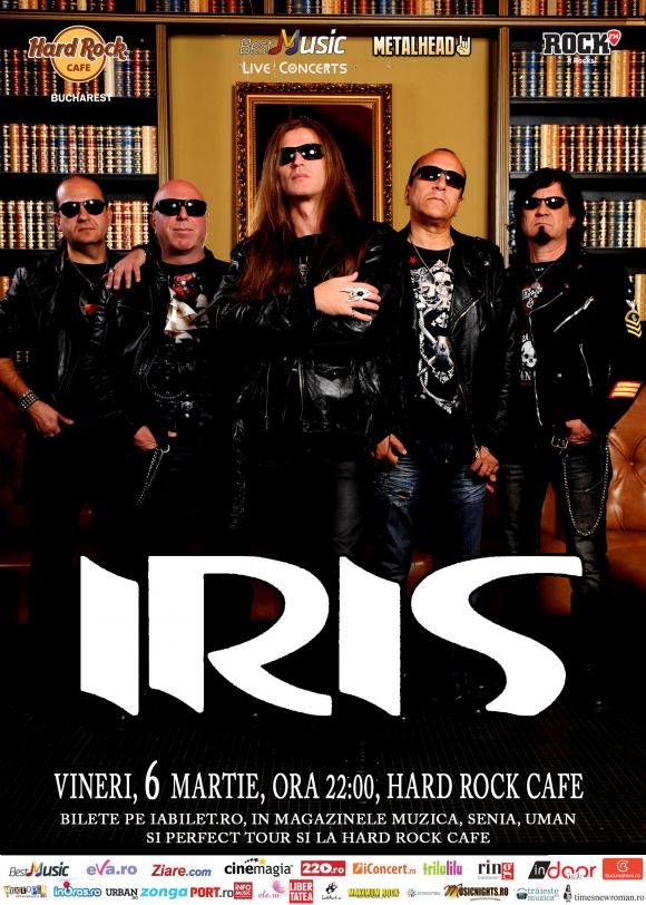 Concert Iris la Hard Rock Cafe, Bucuresti