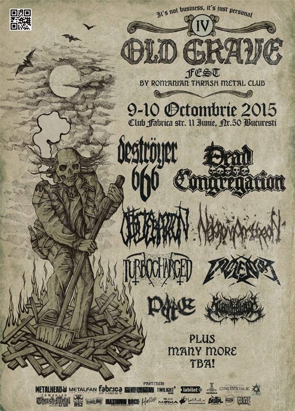 Destroyer 666, Violentor, Turbocharged si Slaughtbbath la Old Grave Fest 2015