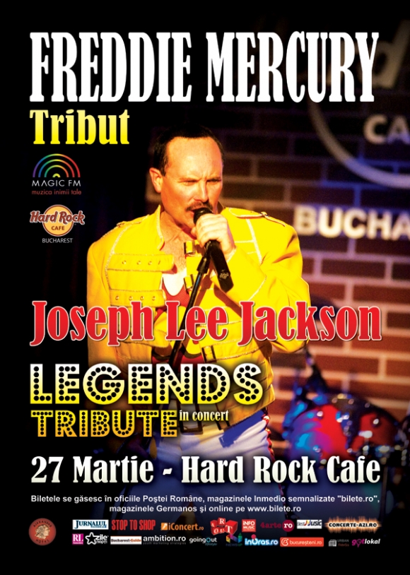 Concert tribut Freddie Mercury la Hard Rock Cafe