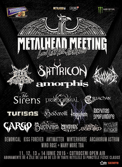 Festivalul Metalhead Meeting 2015 la Cotroceni Open Air