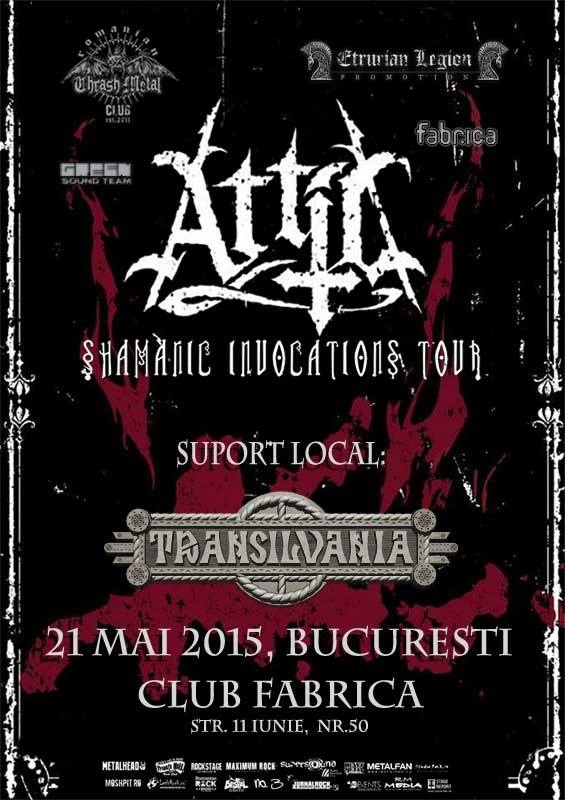 Trupa Transilvania va deschide concertul Attic din 21 mai 2015