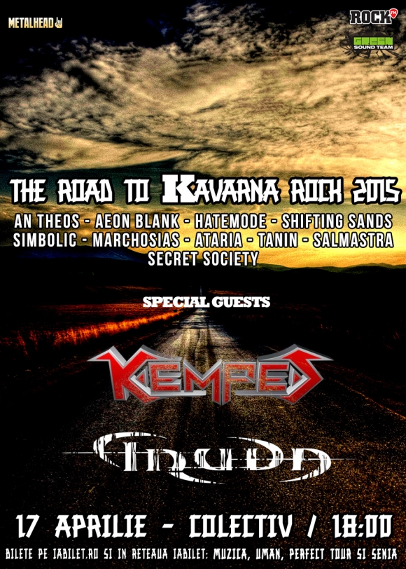 Concert Kempes alaturi de Truda la The Road To Kavarna Rock in Colectiv