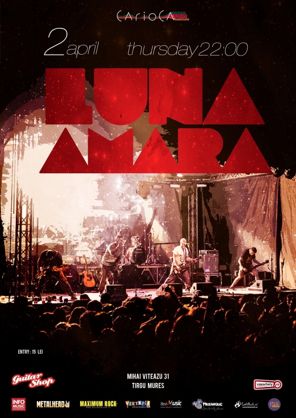 Concert Luna Amara la Targu Mures