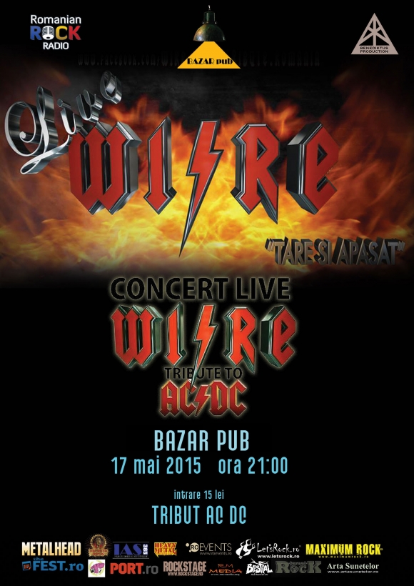 Concert tribut AC / DC cu trupa WIRE la Brasov