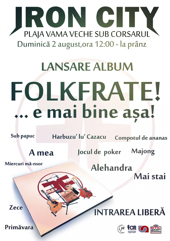 Lansarea primului album al trupei Folk Frate! in Vama Veche