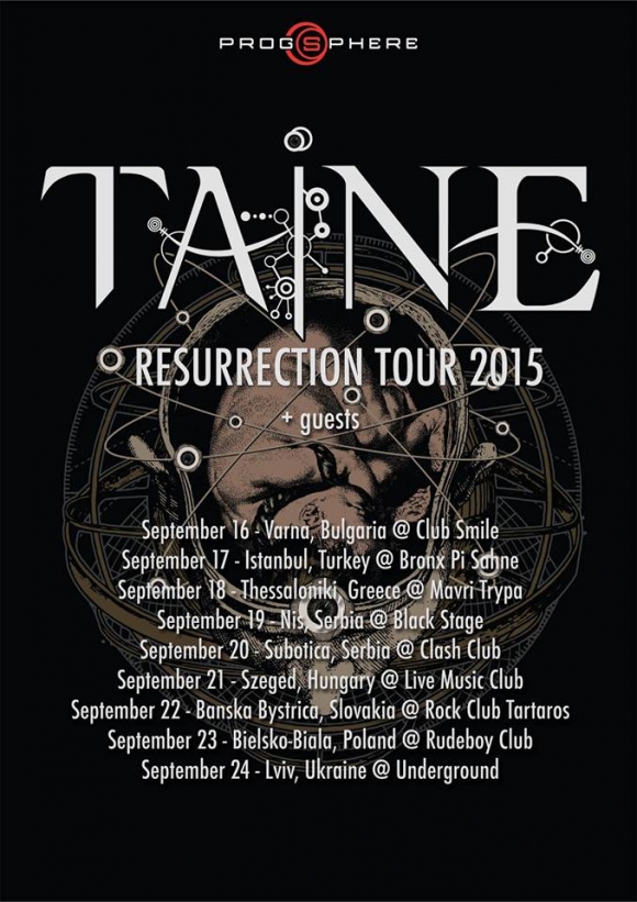 Trupa Taine in turneu european in luna septembrie 2015
