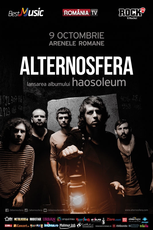 Concertul Alternosfera de la Arenele Romane a fost reprogramat pentru 9 octombrie