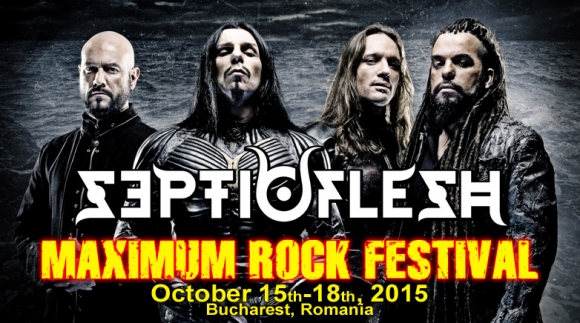 Trupa Septicflesh se pregateste pentru concertul de la Maximum Rock Festival 2015