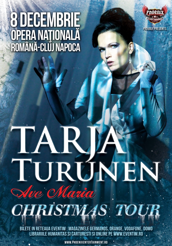Concert Tarja Turunen in premiera la Opera Nationala din Cluj Napoca