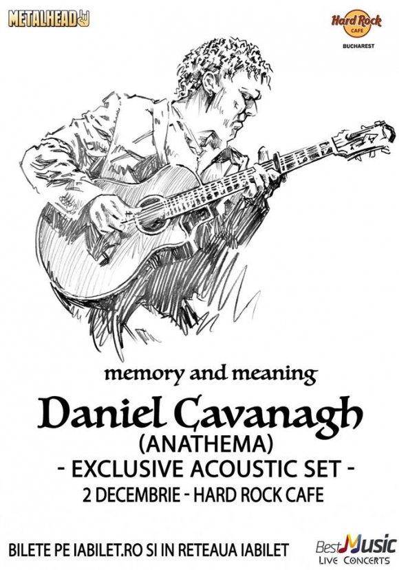 Daniel Cavanagh (Anathema) doneaza o parte din onorariu familiilor victimelor tragediei de la Colectiv