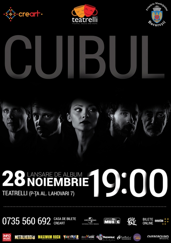 Noul album al trupei Cuibul se lanseaza la Teatrelli