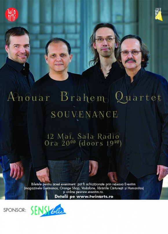Concert Anouar Brahem Quartet-Souvenance la Sala Radio din Bucuresti
