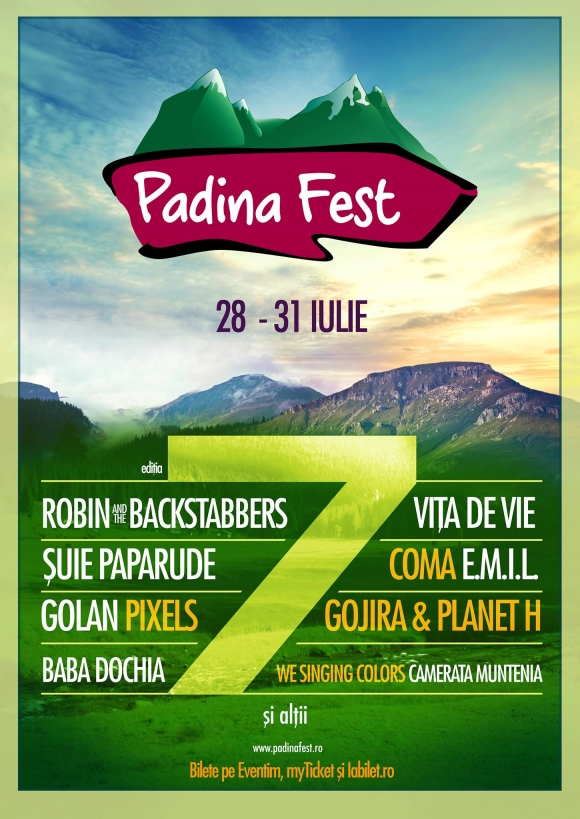 Padina Fest 2016 - editie aniversara la 1509 m altitudine