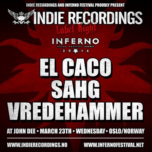Seara speciala Indie Recordings la Inferno 2016