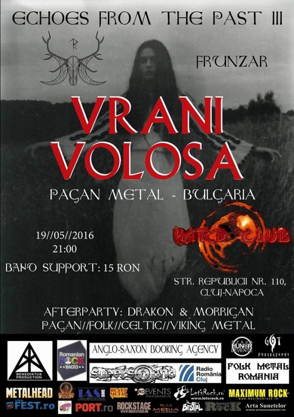 Concert Vrani Volosa in Hard Club din Cluj