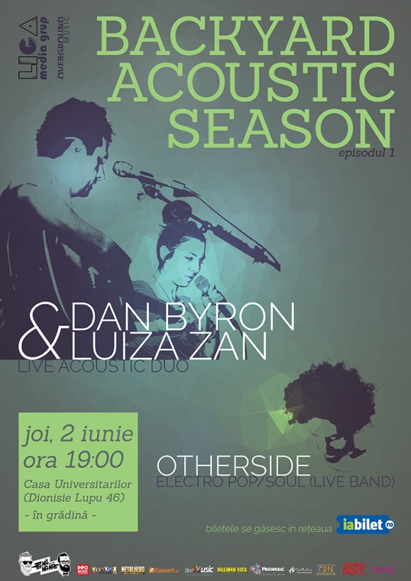 Dan Byron & Luiza Zan la Backyard Acoustic Season