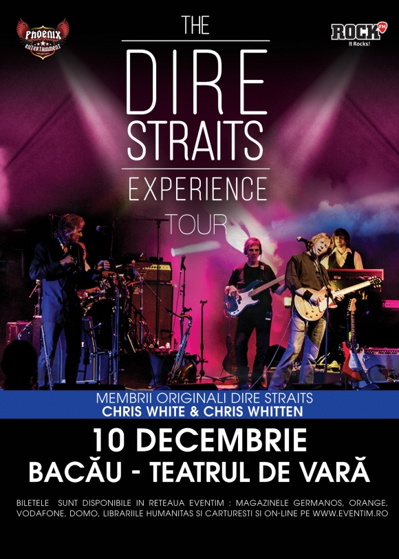 The Dire Straits Experience in concert la Bacau