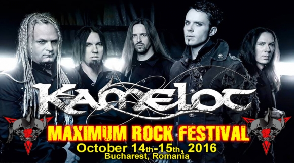 Trupa Kamelot a fost confirmata la Maximum Rock Festival 2016