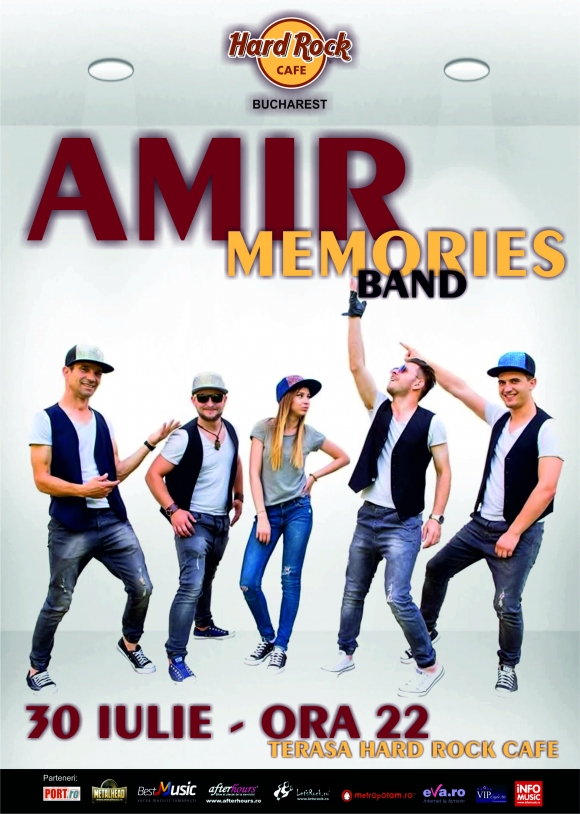Amir Memories Band in concert la Hard Rock Cafe